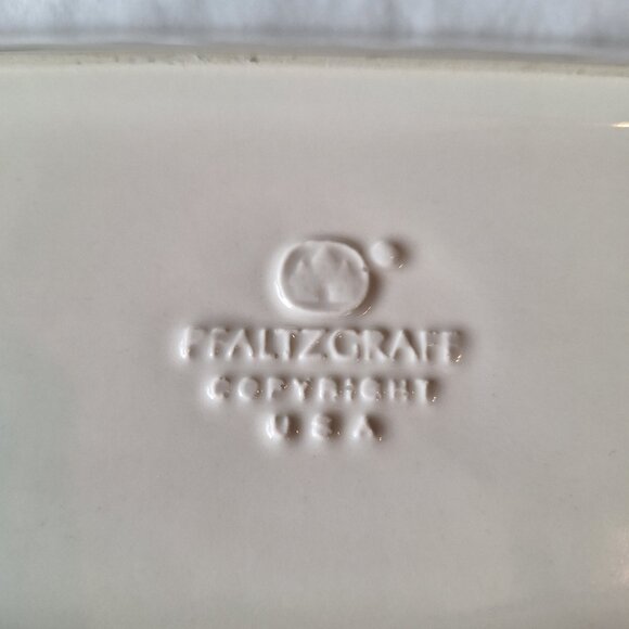 Pfaltzgraff‎ Platter Bread Loaf Serving Plate Tray Joyous Heart 12" YORKTOWNE - Picture 2 of 7